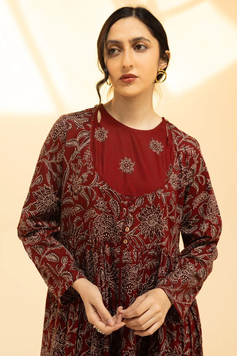 Still Bloom Anarkali Dress - Image 6