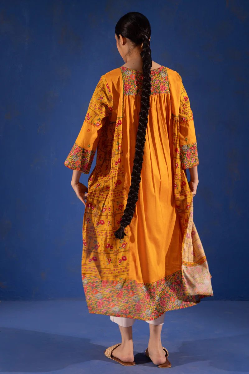 Blush Field Flared Kurta - Image 4