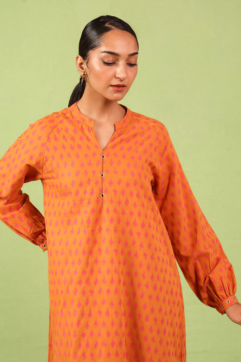 Floral Ikat Shirt - Image 12