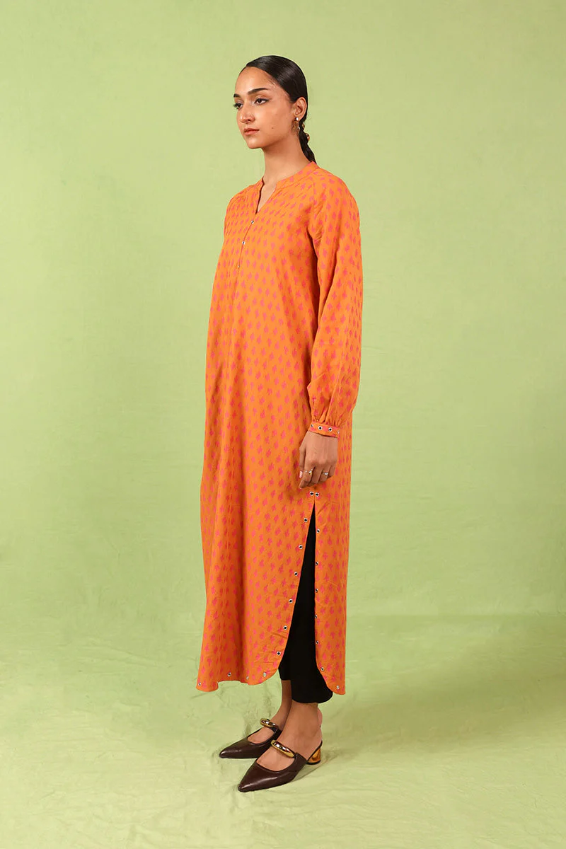 Floral Ikat Shirt - Image 13